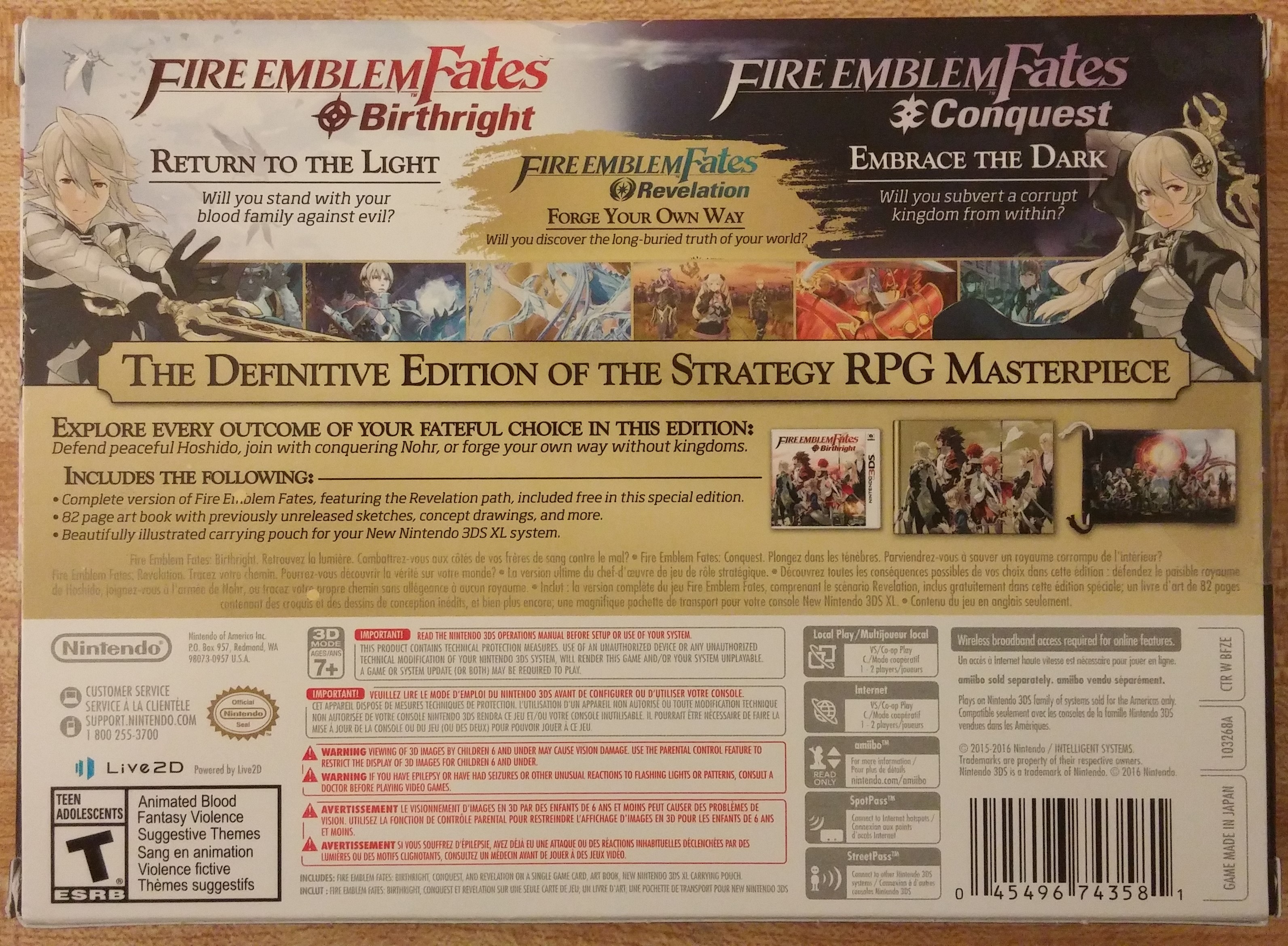 fire emblem fates special edition in stock